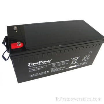 Batteries rechargeables de type C de 12 V